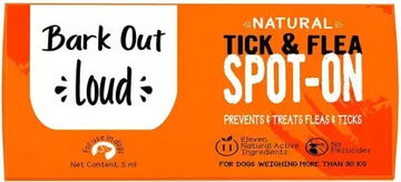 Vivaldis : Bark Out Loud Natural Tick & Flea Spot-On for Dogs (Over 30 kg)